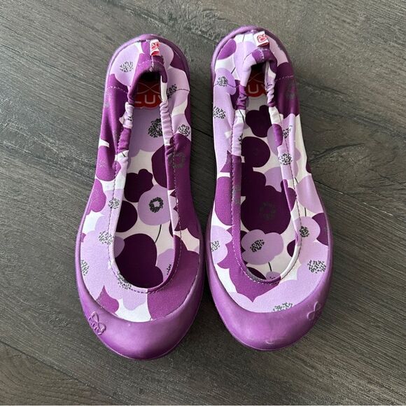 Girls Luv Footwear Dream Flats Size 1, Purple, NIP, Machine Washable - Picture 2 of 9
